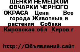 ЩЕНКИ НЕМЕЦКОЙ ОВЧАРКИ ЧЕРНОГО ОКРАСА › Цена ­ 1 - Все города Животные и растения » Собаки   . Кировская обл.,Киров г.